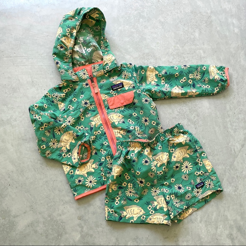 Patagonia Toddler Baggies Jacket & Shorts 3T